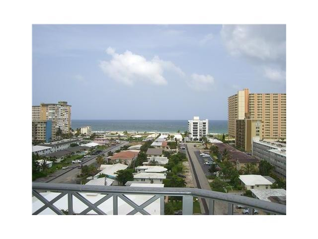 821 North Riverside Drive, Unit 903 Pompano Beach, FL 33062 - Photo 13 of 17 a view of swimming pool from a balcony