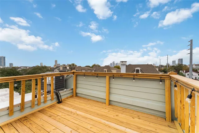 a backyard of a house
