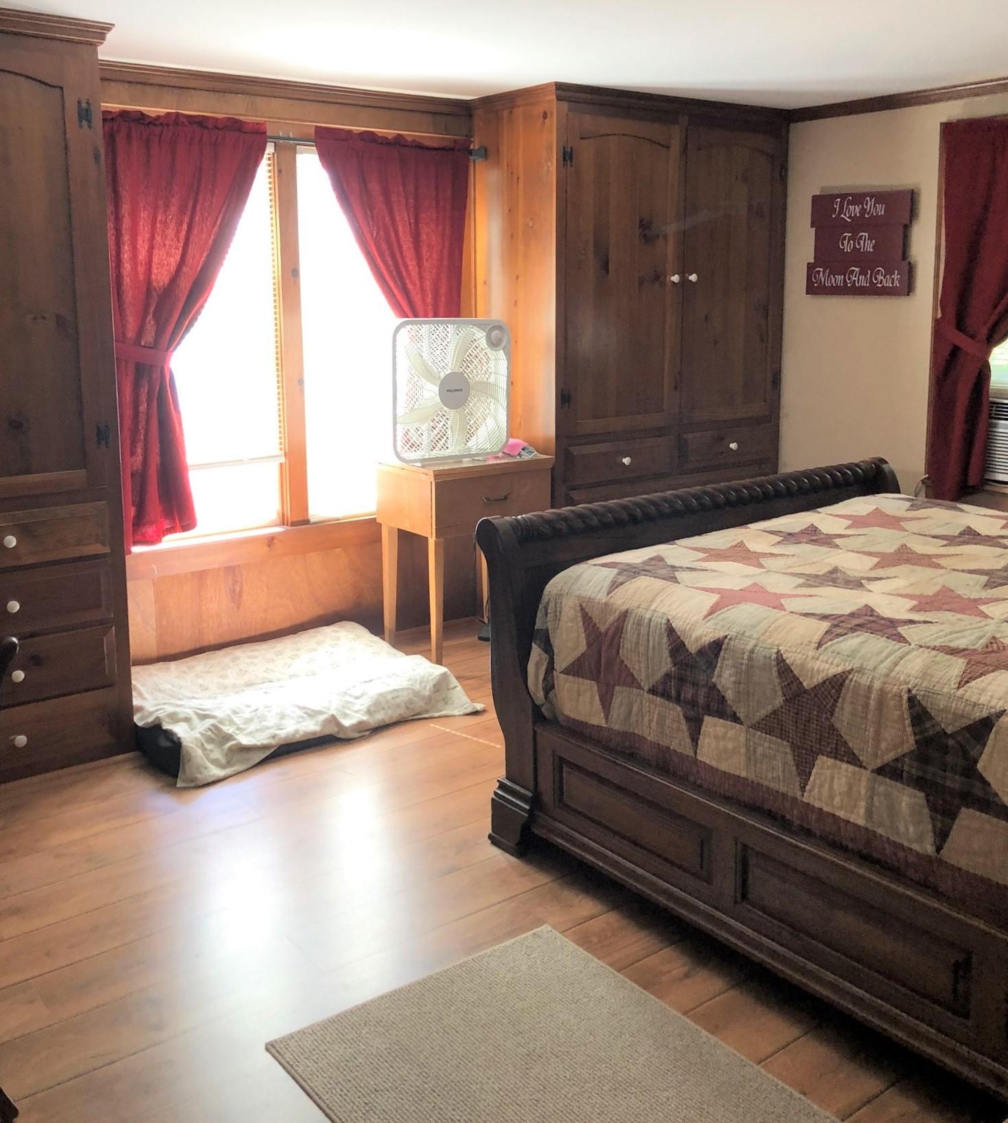 163 Poverty Pond Road Newfield, ME 04095 - Photo 12 of 40 primary bdrm view to lake