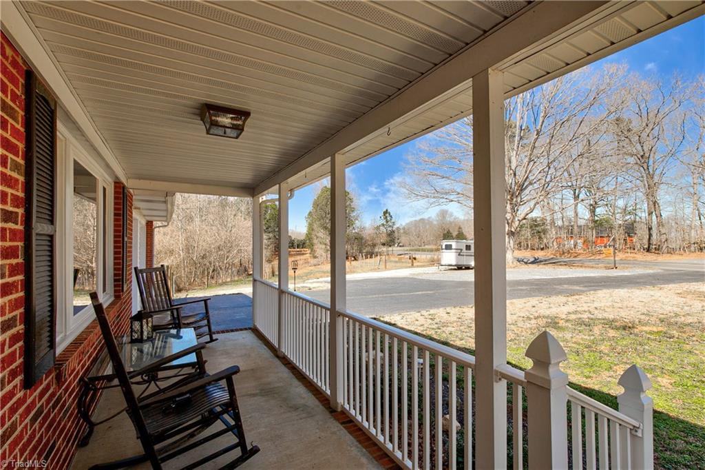 2615 Stutts Road Asheboro, NC 27205 - Photo 5 of 43 Relax on this Inviting Covered front Porch.