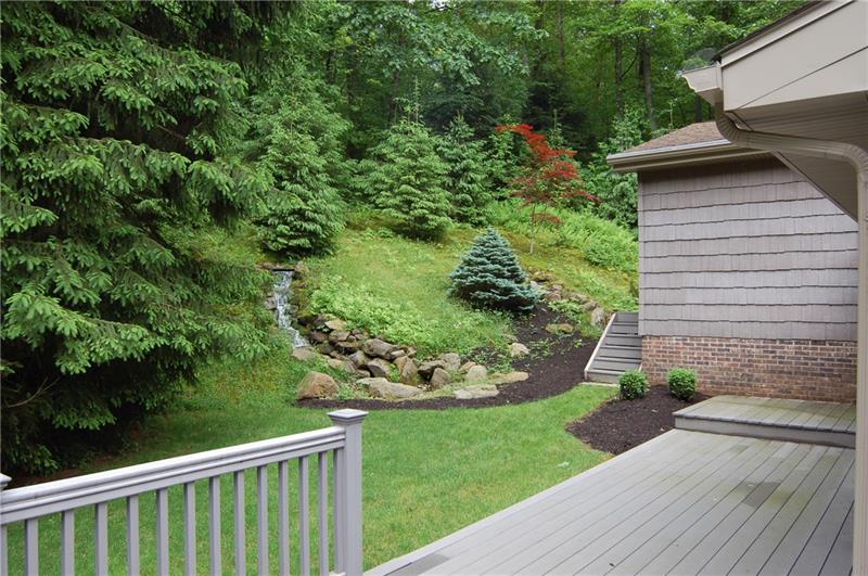 183 Dehaven Road Beaver Falls, PA 15010 - Photo 12 of 23 View from wrap-around deck accessed by dining area and family-kitchen area on Main level.