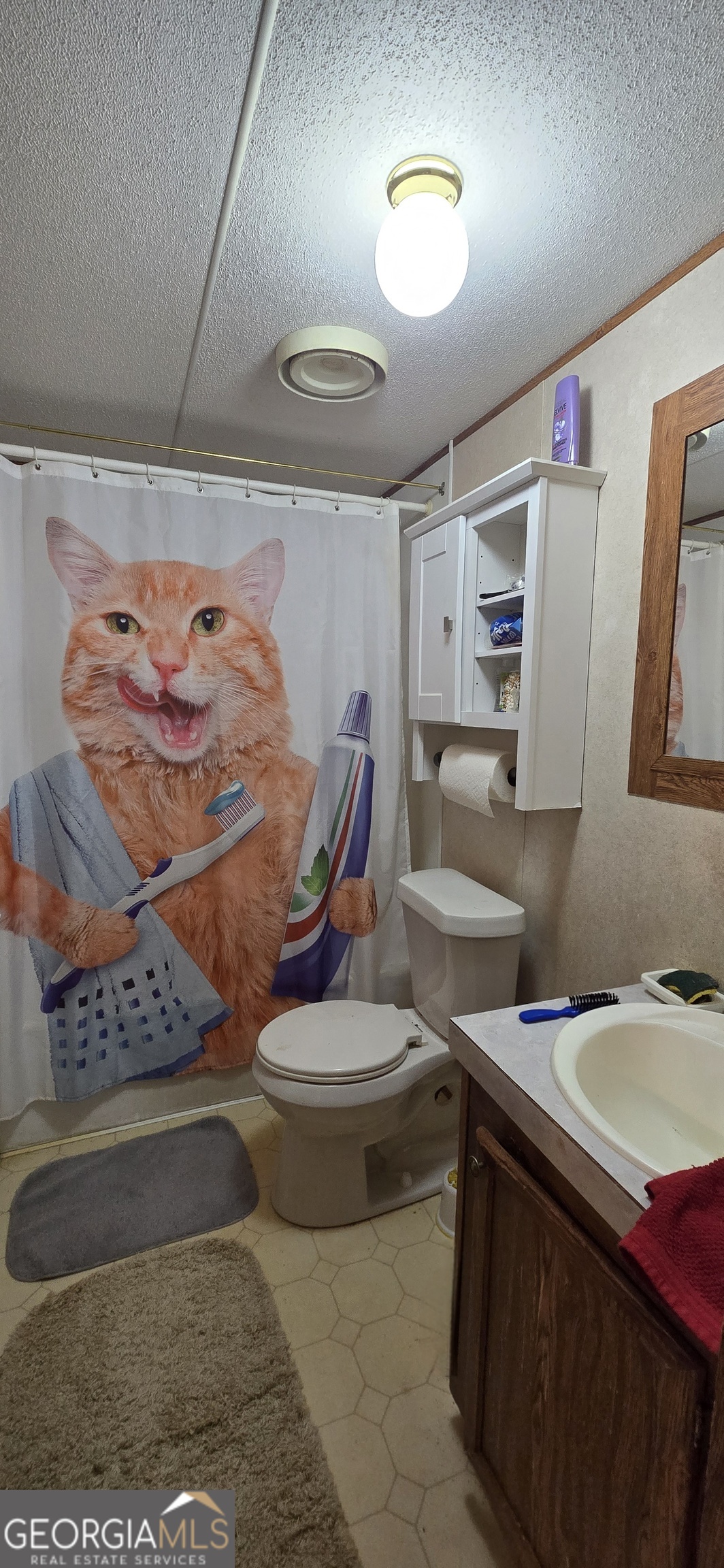 912 Druid Street Dublin, GA 31021 - Photo 29 of 32 a bathroom with a sink and mirror