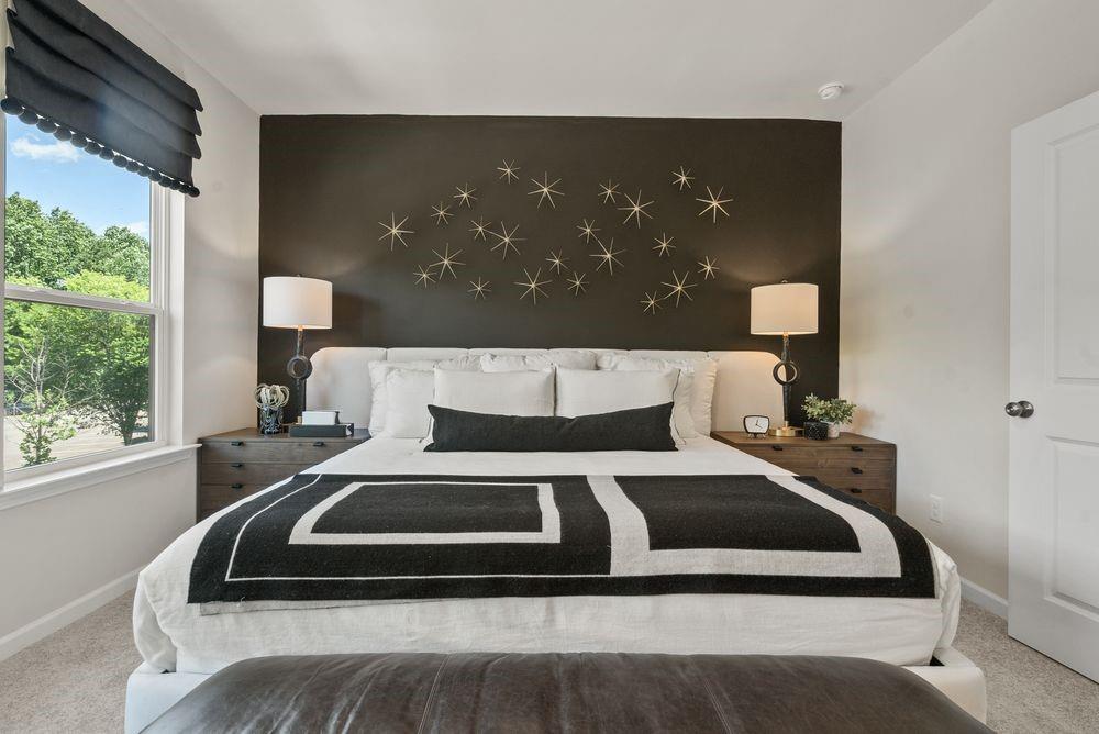 36 Peeples Drive Lawrenceville, GA 30046 - Photo 19 of 30 a bedroom with a bed and window