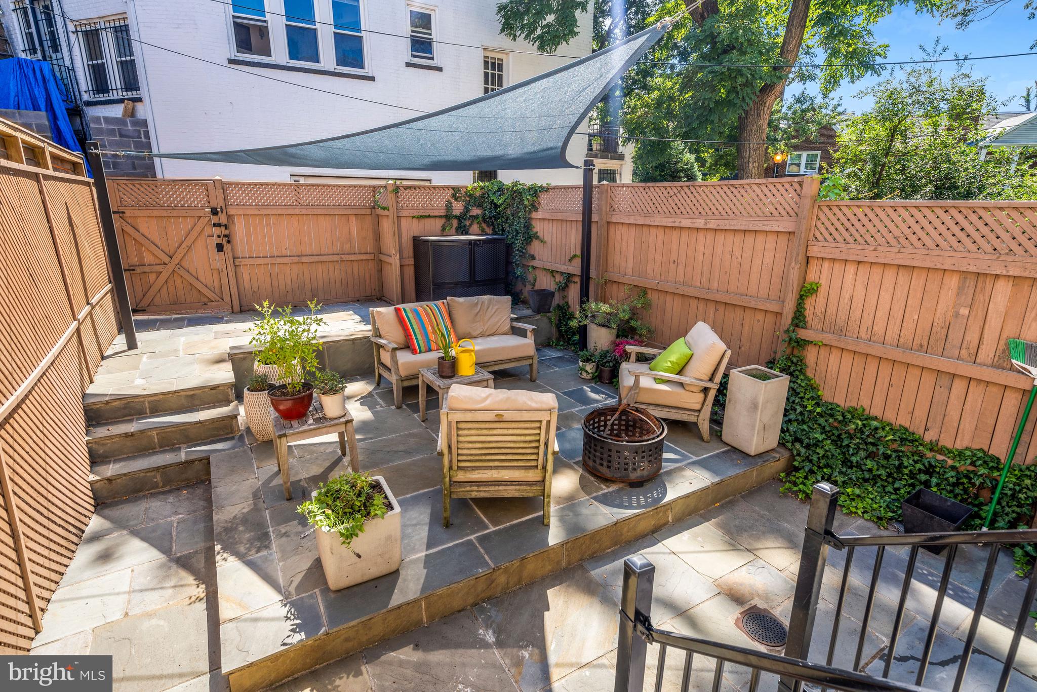 1822 Irving Street Northwest Washington, DC 20010 - Photo 21 of 23 Rear Terrace