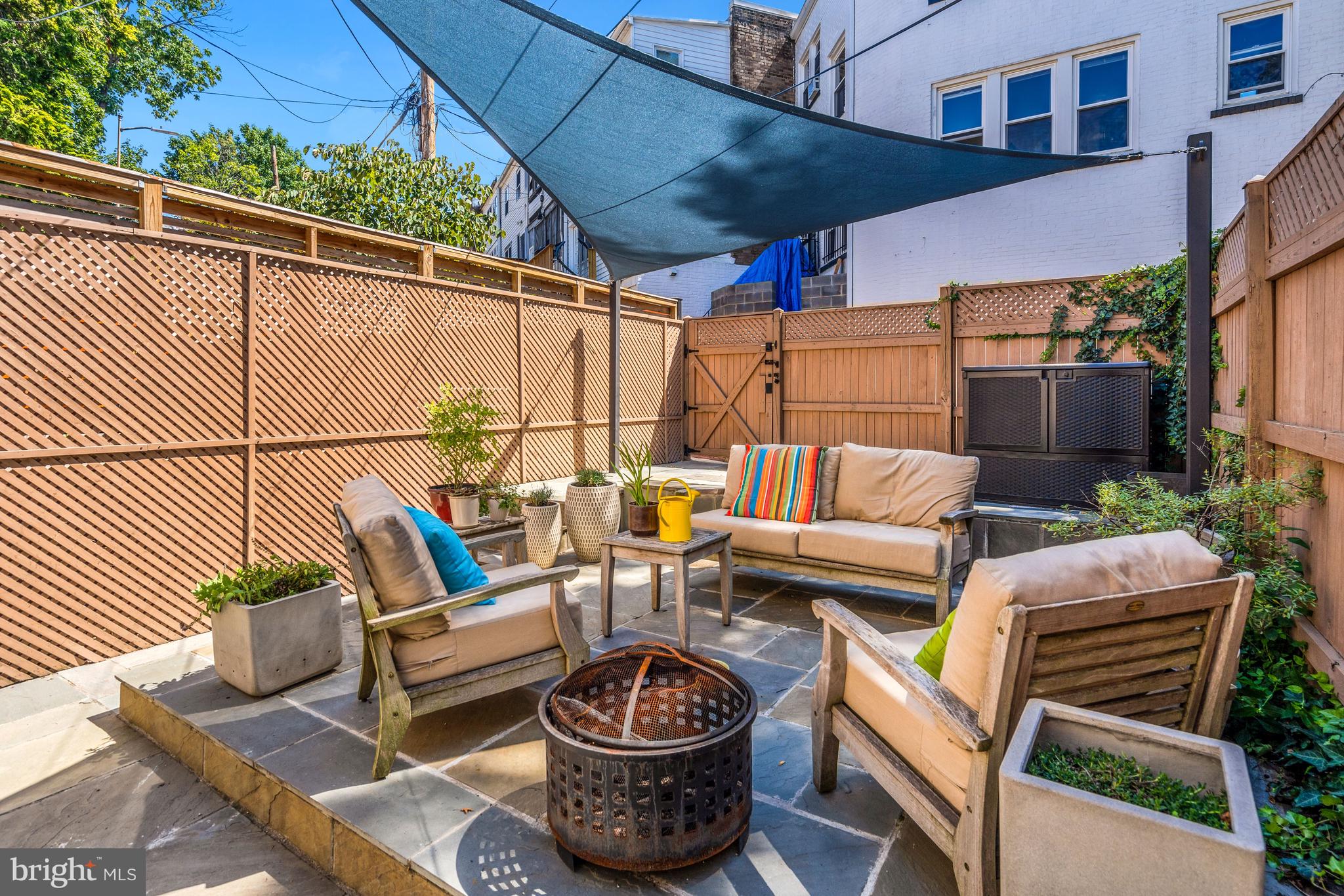 1822 Irving Street Northwest Washington, DC 20010 - Photo 22 of 23 Rear Terrace