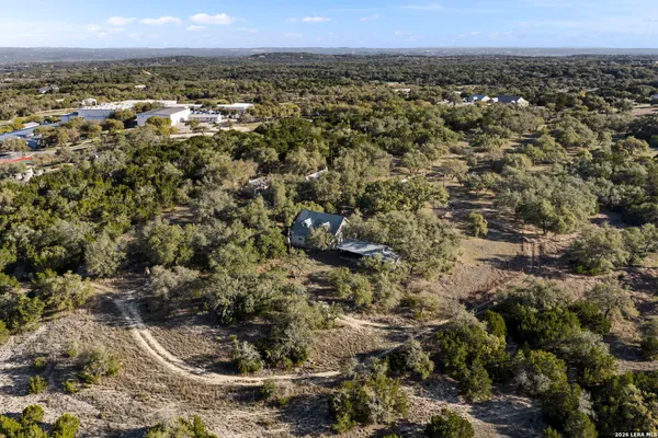 an aerial view of residential house with space