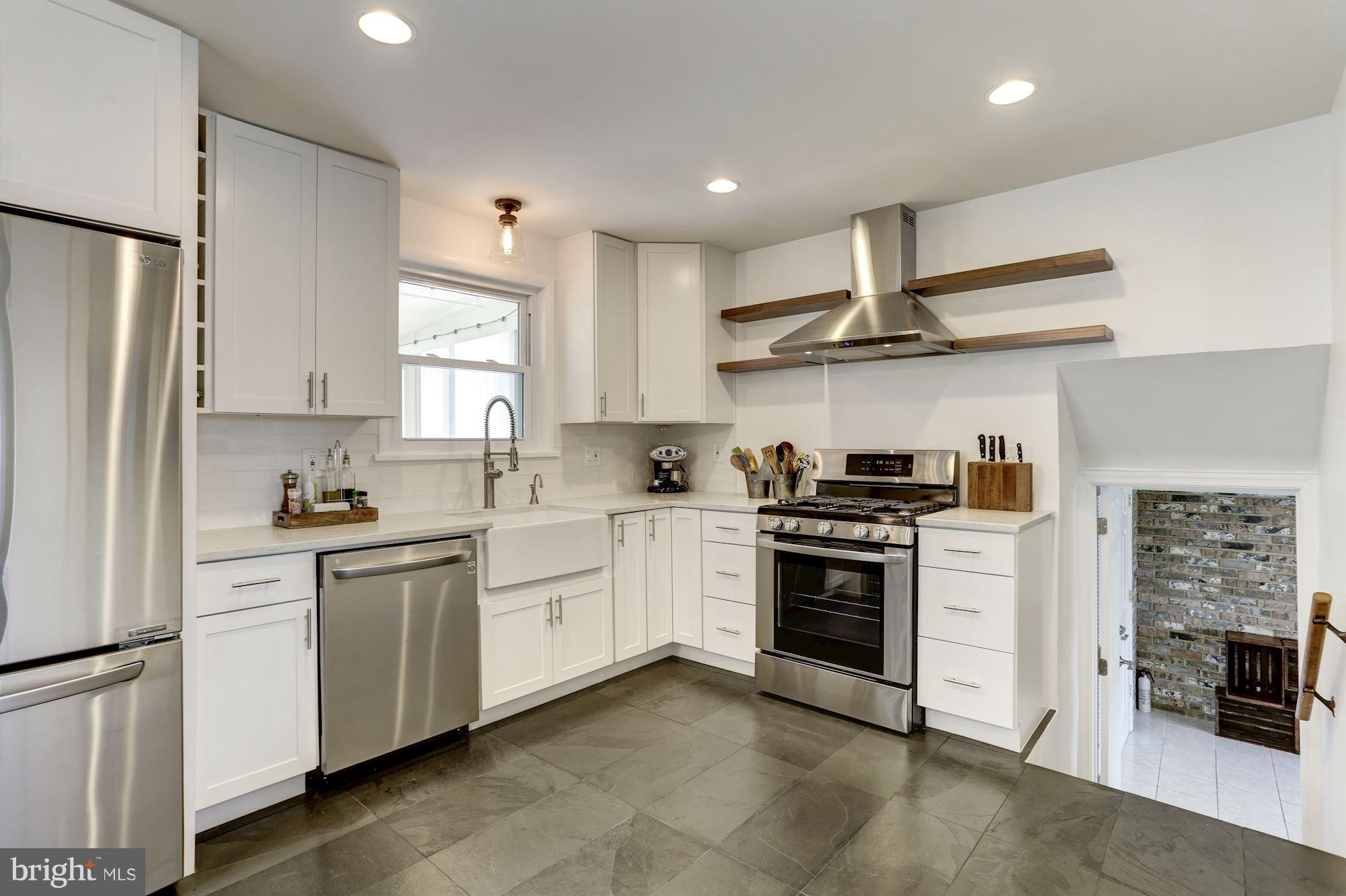 7427 Grace Street Springfield, VA 22150 - Photo 11 of 30 Renovated Kitchen | Main Level