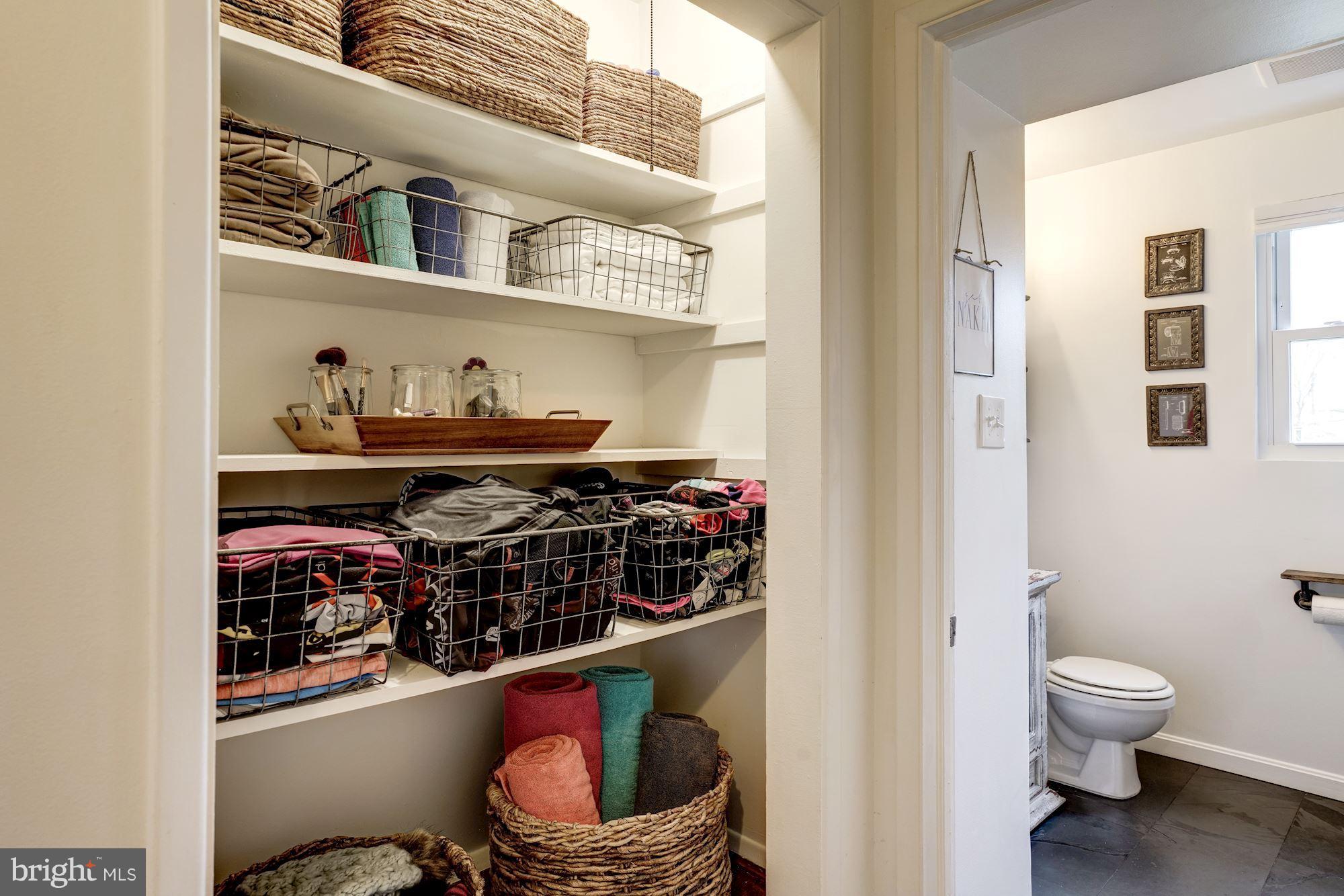7427 Grace Street Springfield, VA 22150 - Photo 23 of 30 Linen Closet | Upper Level