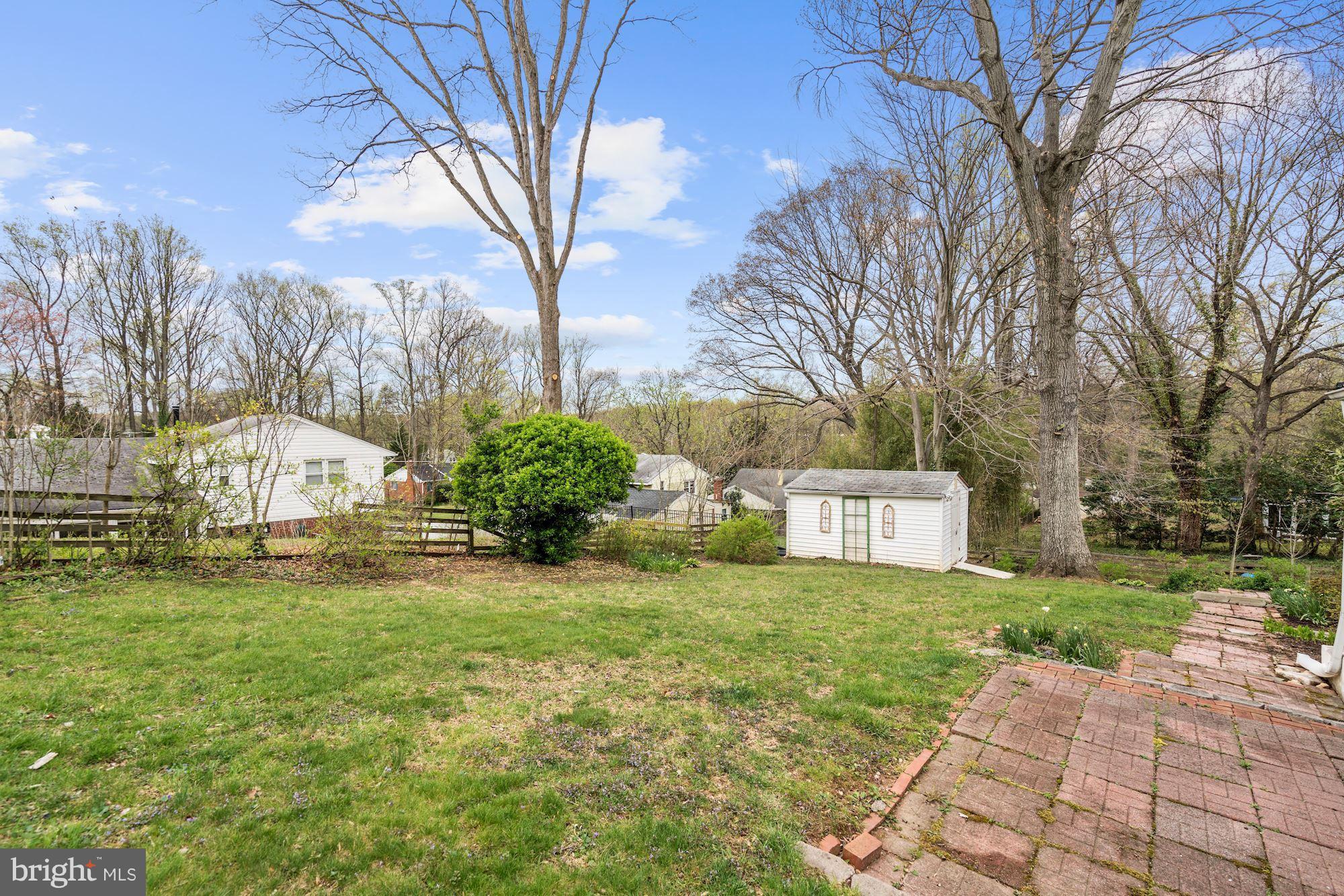 7427 Grace Street Springfield, VA 22150 - Photo 30 of 30 Private backyard