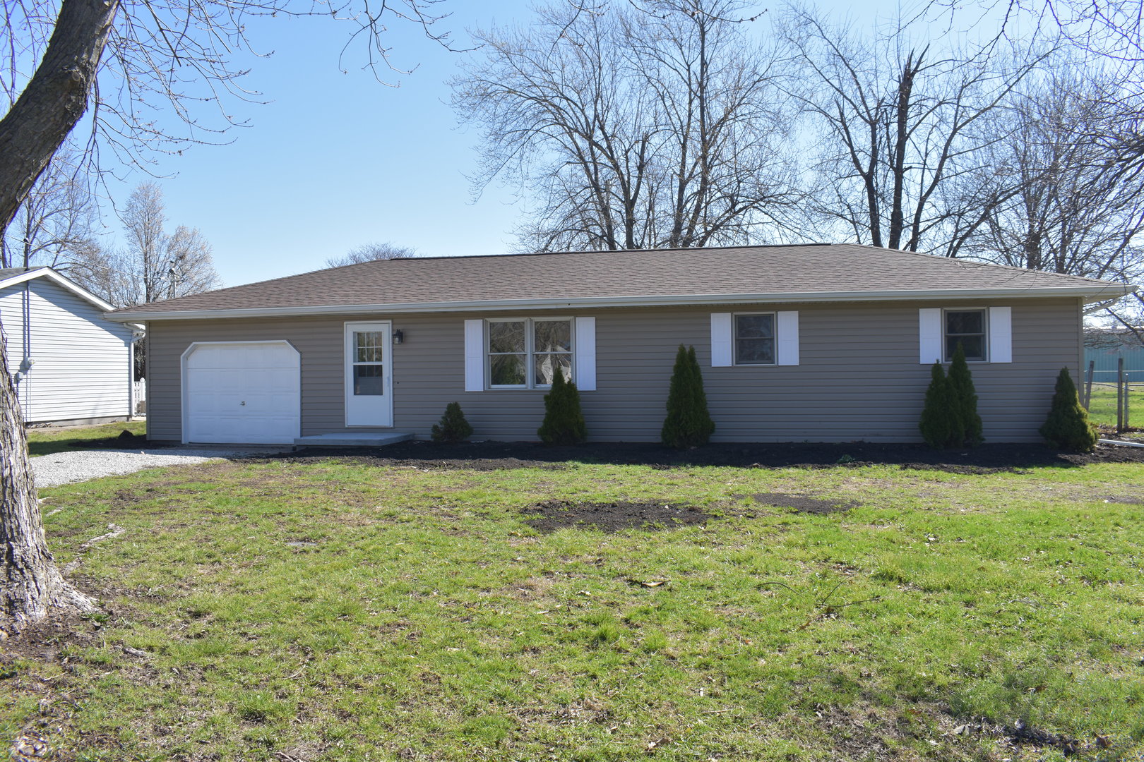 320 North Walnut Street Arcola, IL 61910 - Photo 1 of 14 a house view with a garden space