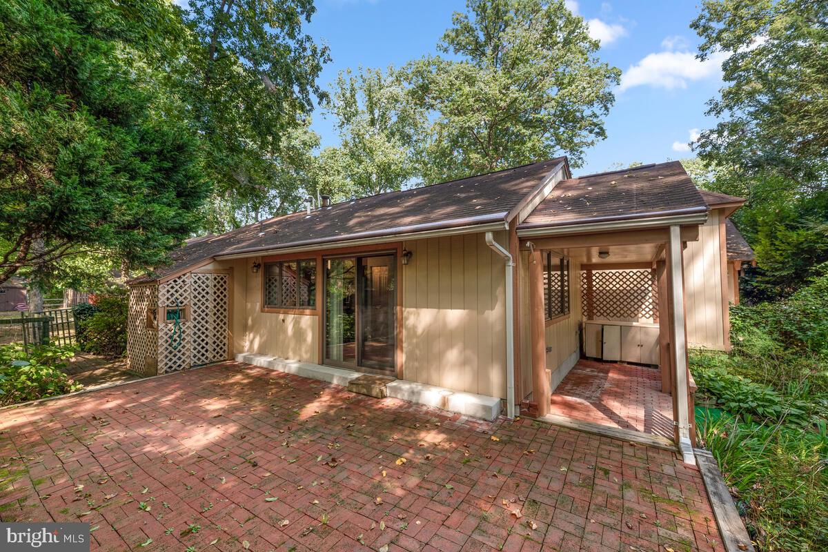 6014 Stevens Forest Road Columbia, MD 21045 - Photo 53 of 62 Rear Brick Patio