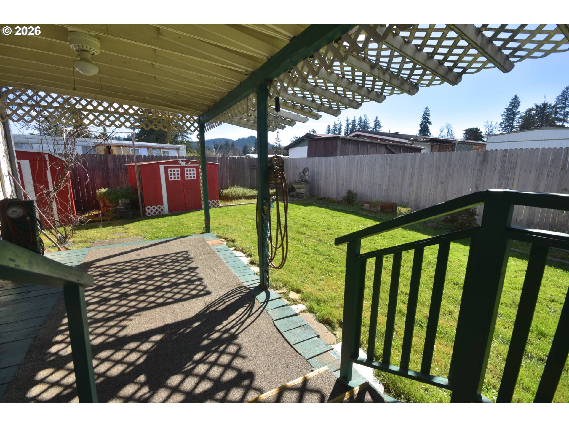 569 South 51st Place Springfield, OR 97478 - Photo 24 of 40 a view of a backyard with sitting area