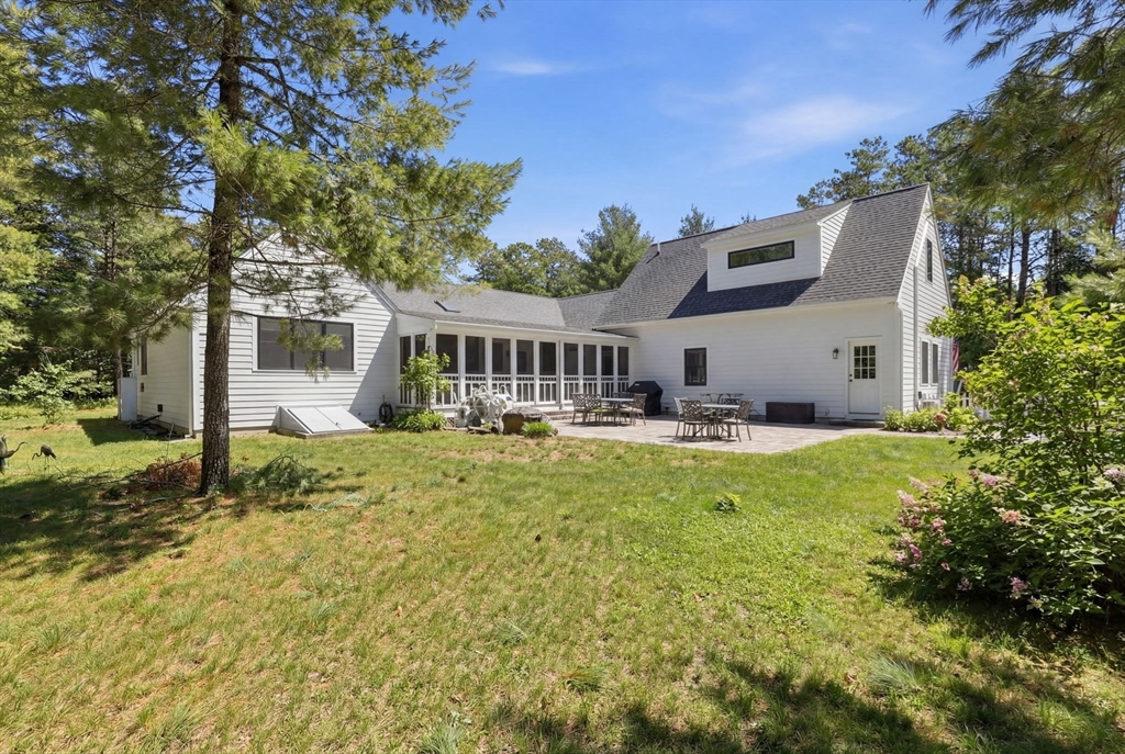 7 Crane Landing Road Wareham, MA 02571 - Photo 25 of 40 a view of a house with pool and sitting area