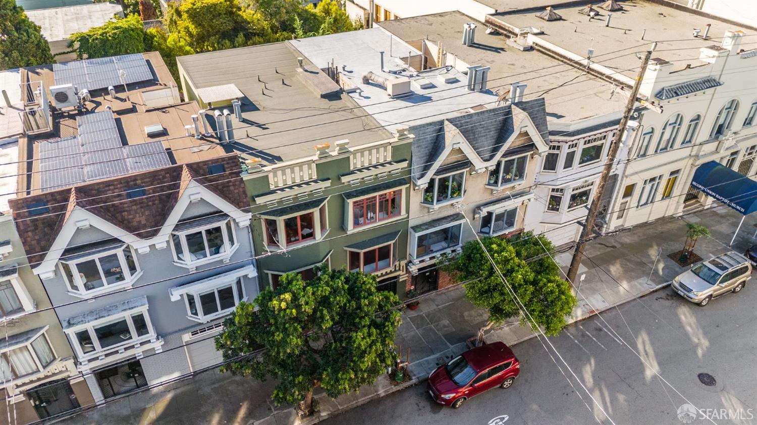 717 Page Street San Francisco, CA 94117 - Photo 34 of 39 a front view of a multi story building