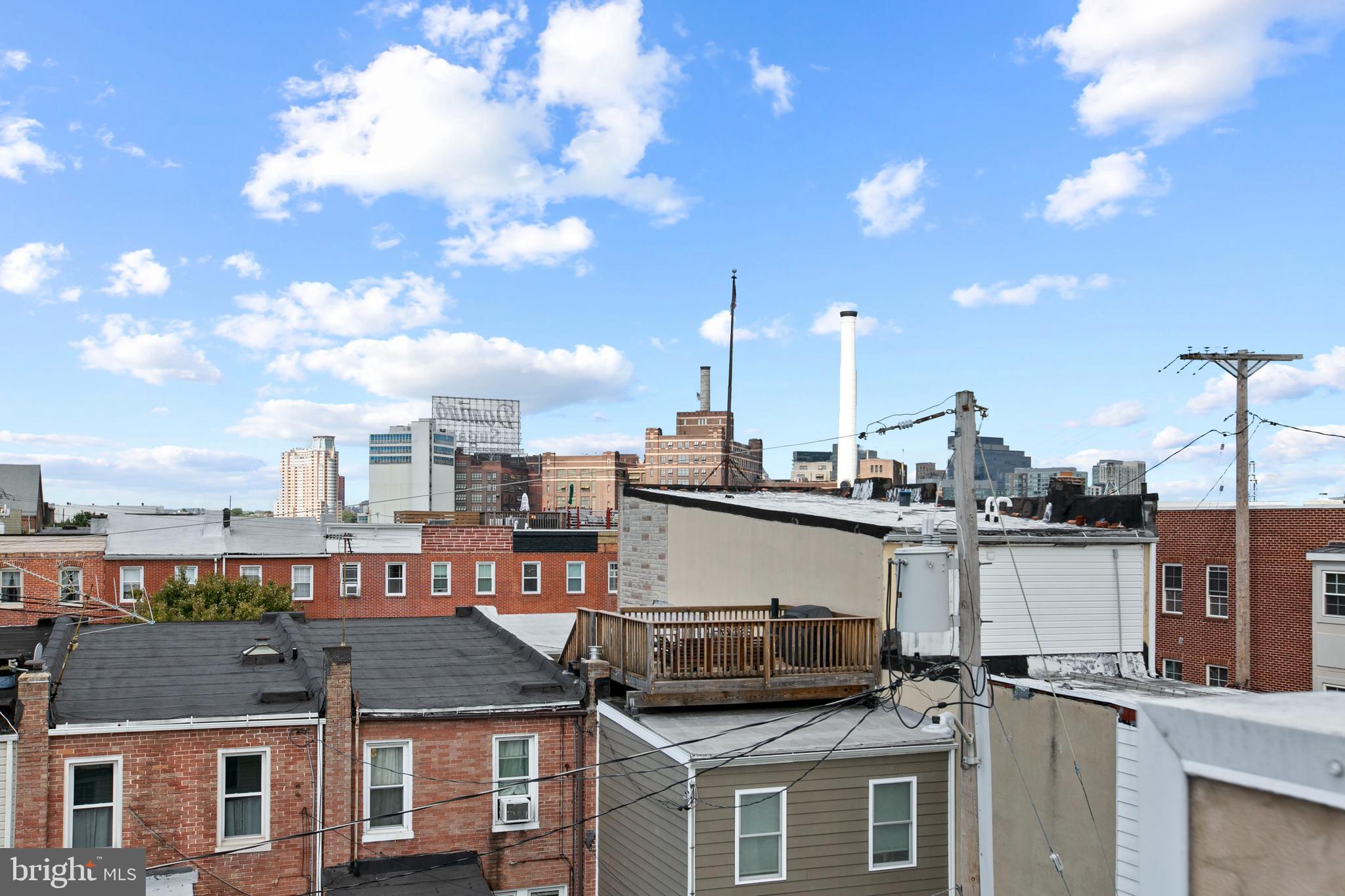 1230 Cooksie Street Baltimore, MD 21230 - Photo 39 of 41 a view of a terrace with a city