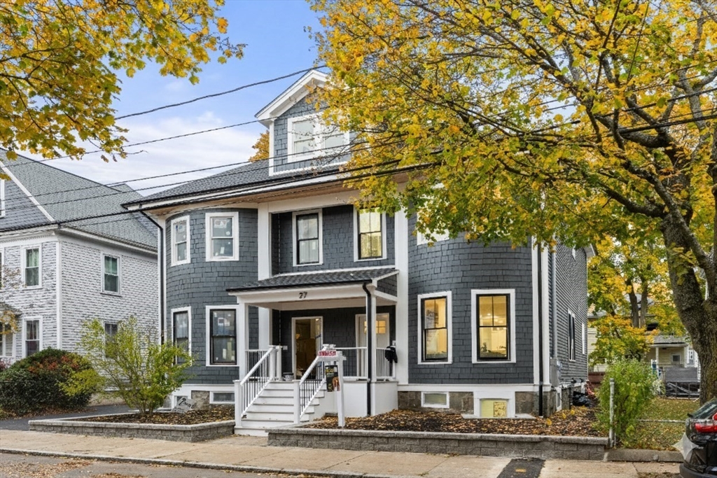 27 Coolidge Road, Unit 1 Boston, MA 02134 - Photo 1 of 41 a front view of a house