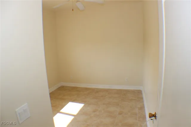 a view of a small space