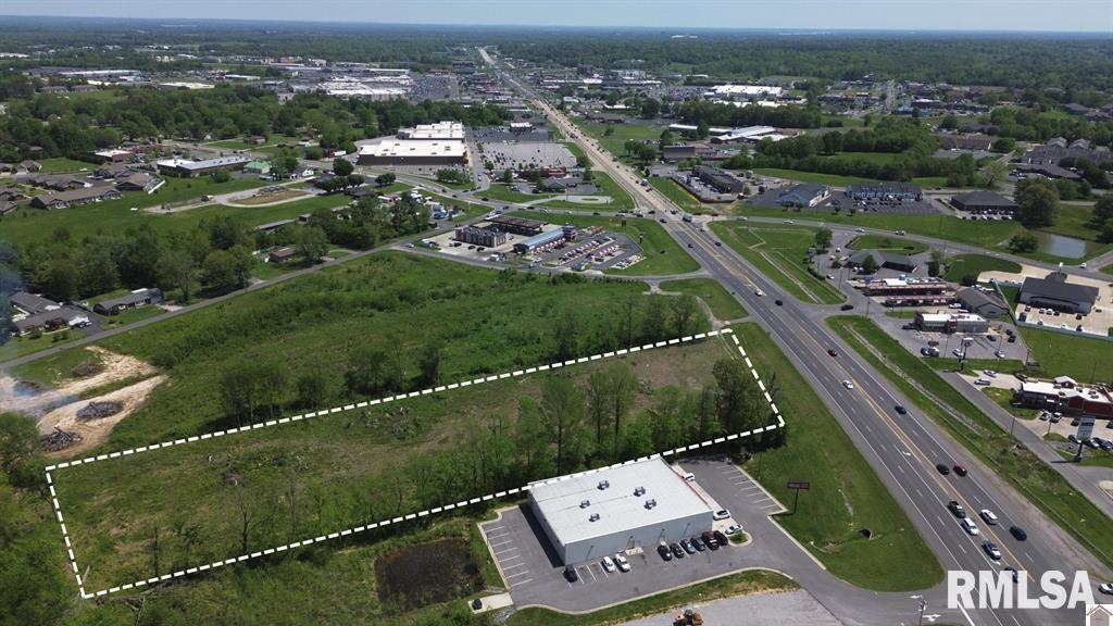 5269 Hinkleville Road Paducah, KY 42001 - Photo 16 of 21 an aerial view of a residential houses with outdoor space and street view