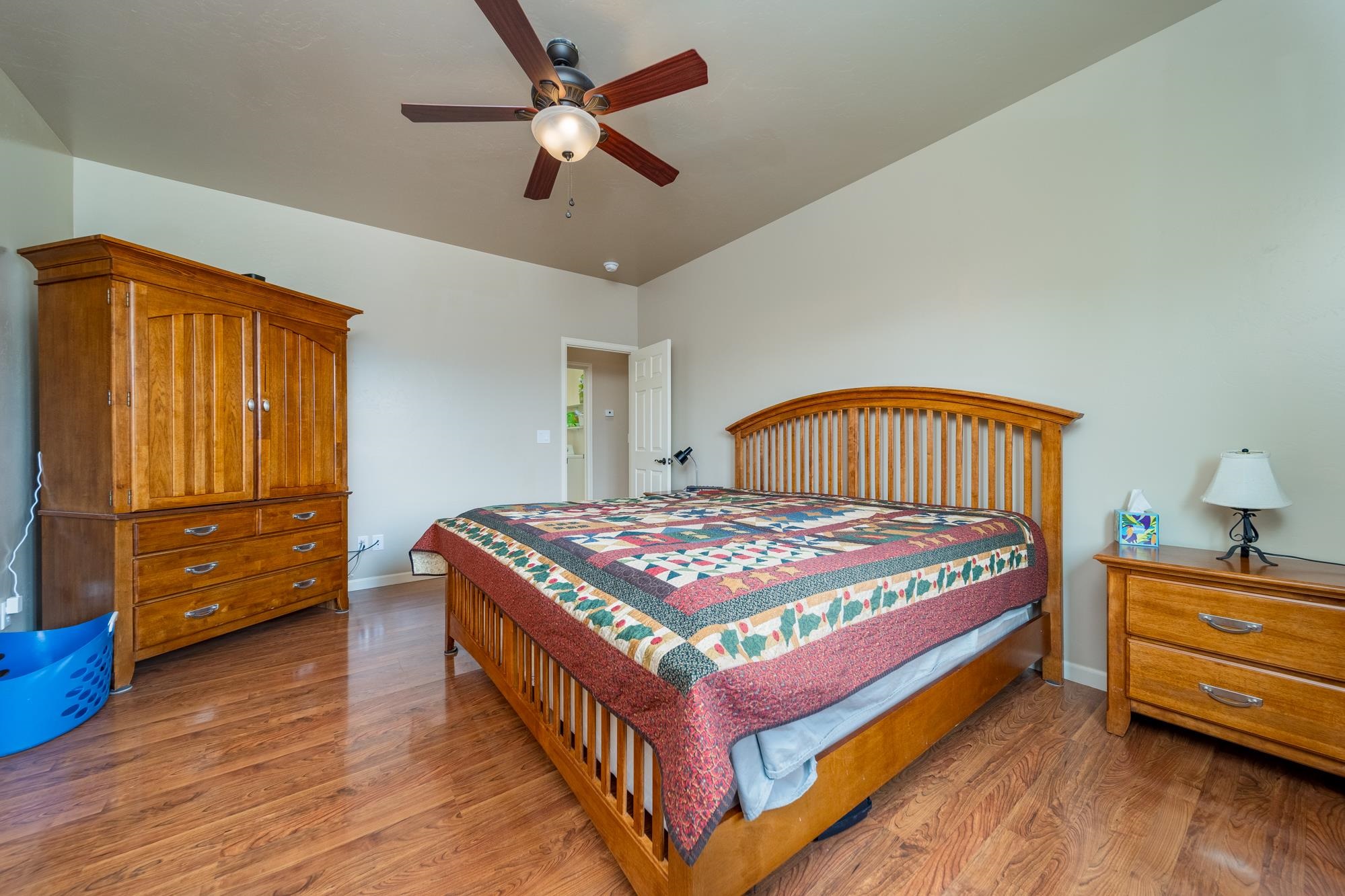 280 Gettysburg Street Grand Junction, CO 81503 - Photo 9 of 29 a bedroom with a bed and wooden floor