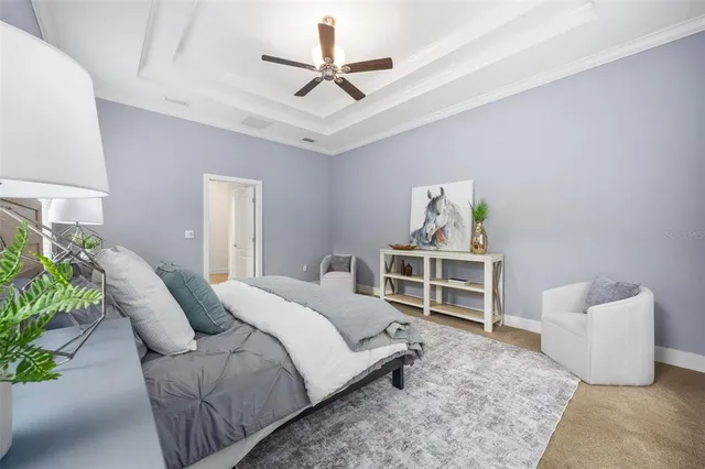 a bedroom with a bed furniture and a window