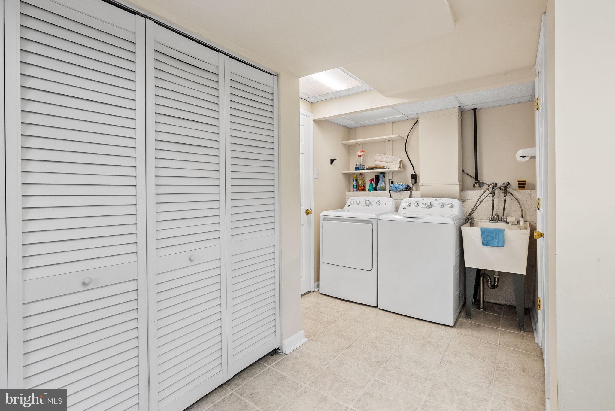 391 Rittenhouse Boulevard Eagleville, PA 19403 - Photo 18 of 43 a utility room with closet dryer and washer