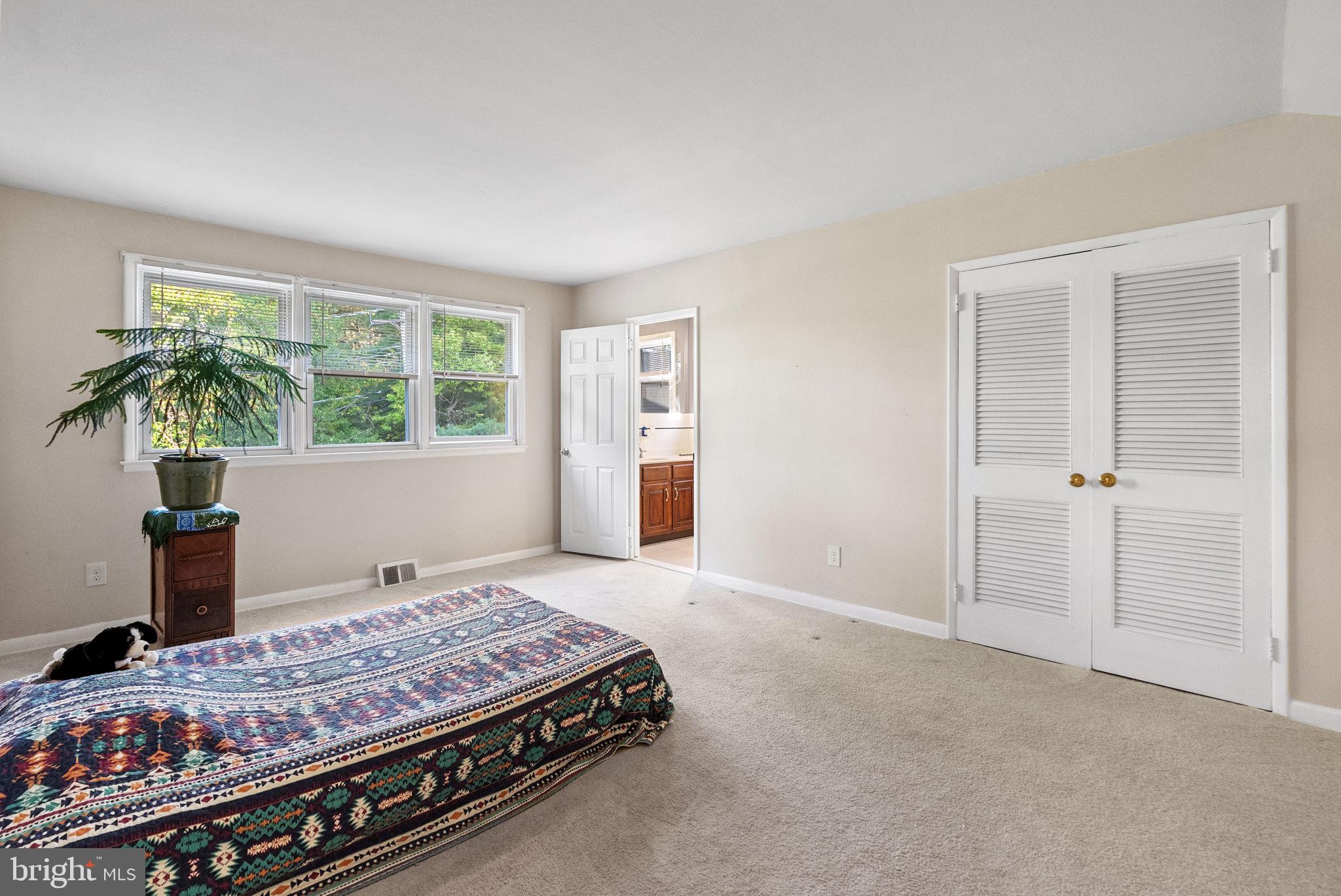391 Rittenhouse Boulevard Eagleville, PA 19403 - Photo 21 of 43 a bedroom with a bed and a potted plant on the dresser