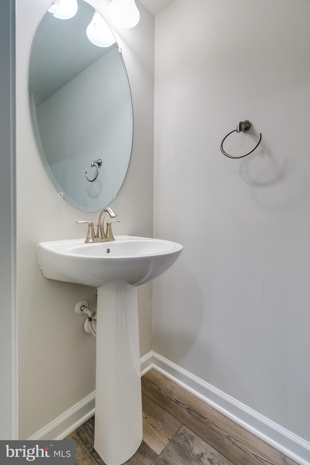 20687 Heron Landing Drive Sterling, VA 20166 - Photo 19 of 39 Sleek powder room with modern elegance.