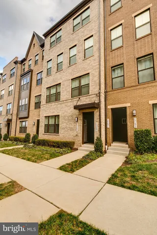 a front view of a building