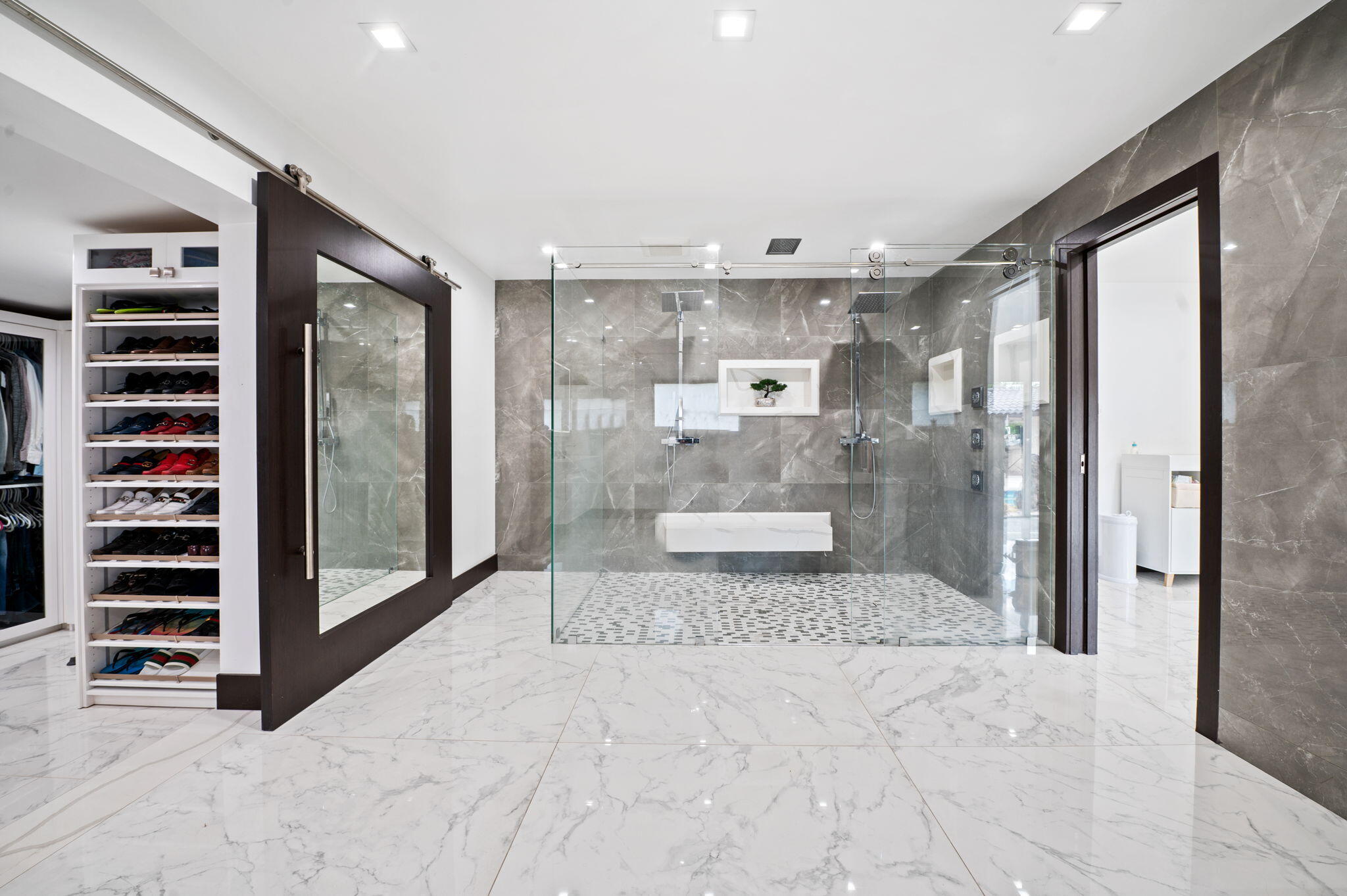 2840 Southwest 128th Avenue Miami, FL 33175 - Photo 20 of 46 a bathroom with a shower and a sink