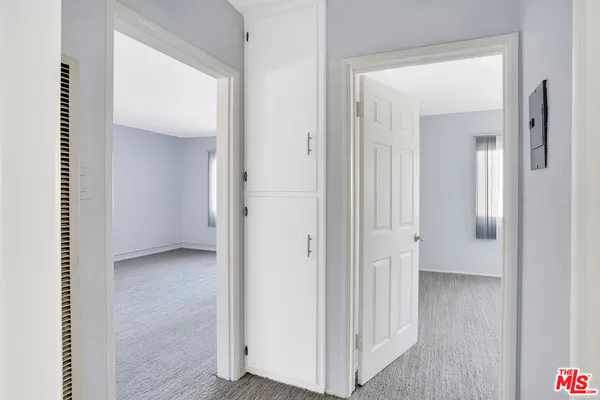 a view of front door