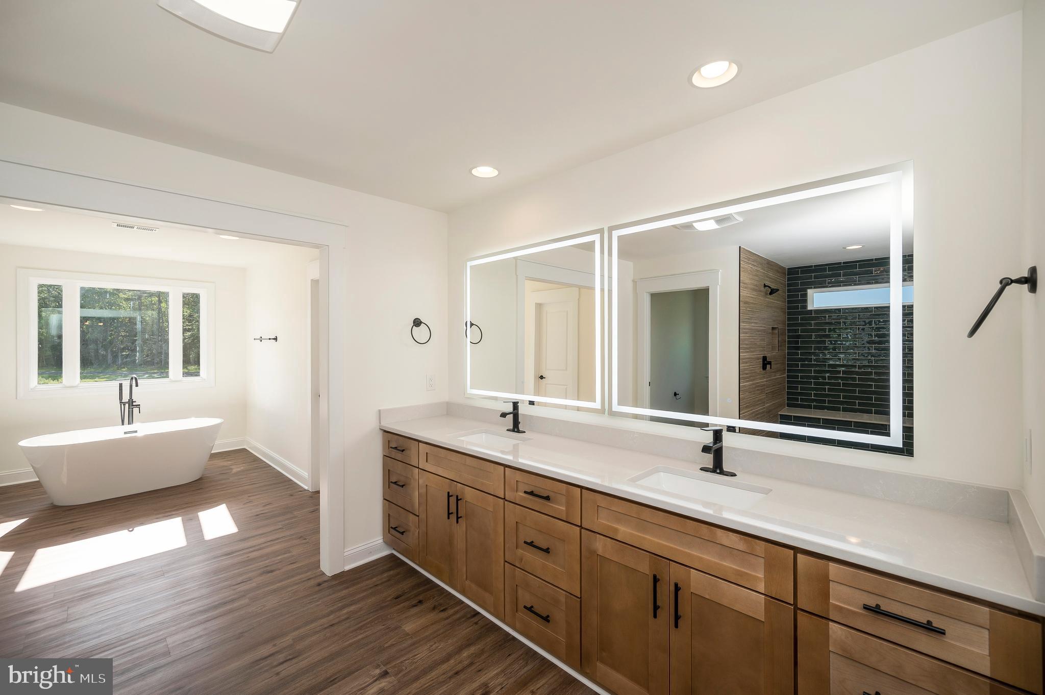 13208 Bristow Road Nokesville, VA 20181 - Photo 39 of 58 Ample vanity space - optional lighted mirrors