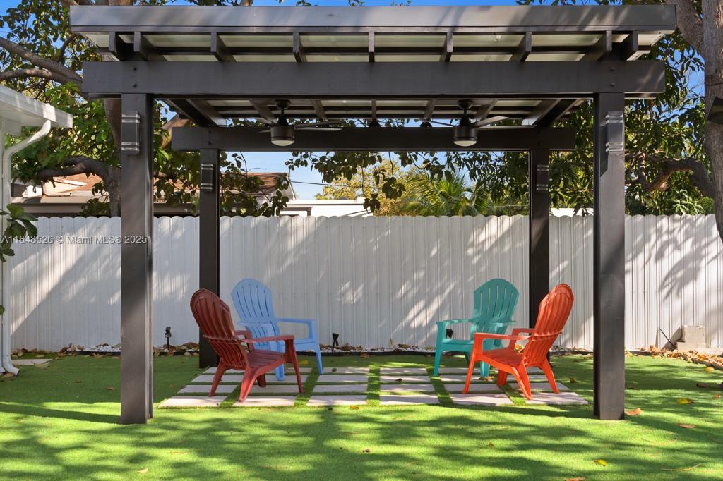 445 Southwest 62nd Court Miami, FL 33144 - Photo 34 of 41 a view of outdoor space with seating area