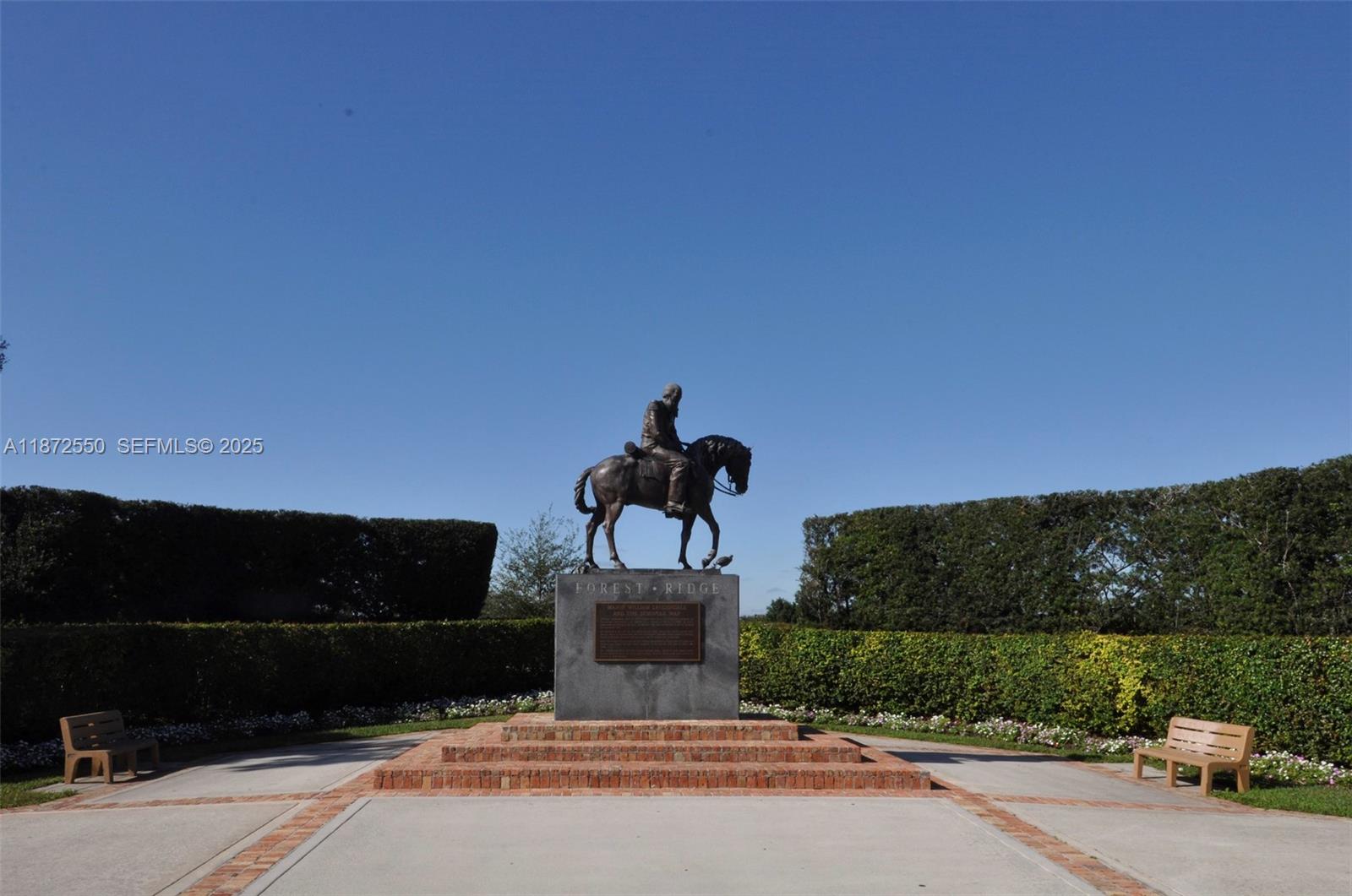2747 Pinewood Court Davie, FL 33328 - Photo 25 of 25 a house view with a garden space