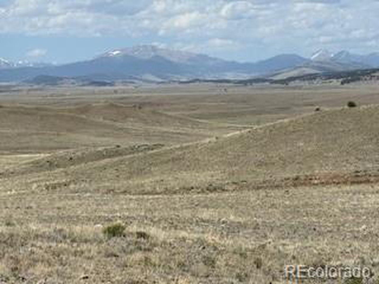 Zoomed view to mountains in the Mosquito Range from the property