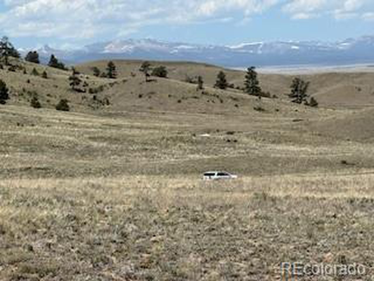 Zoomed view to mountains in the Mosquito Range from the property