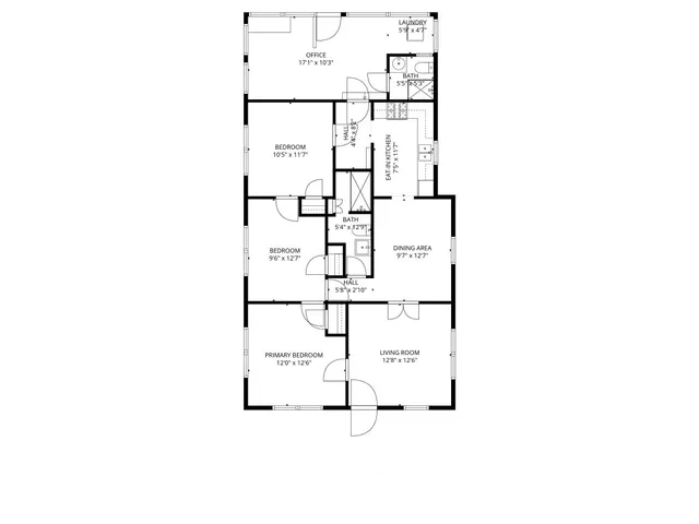 a picture of floor plan
