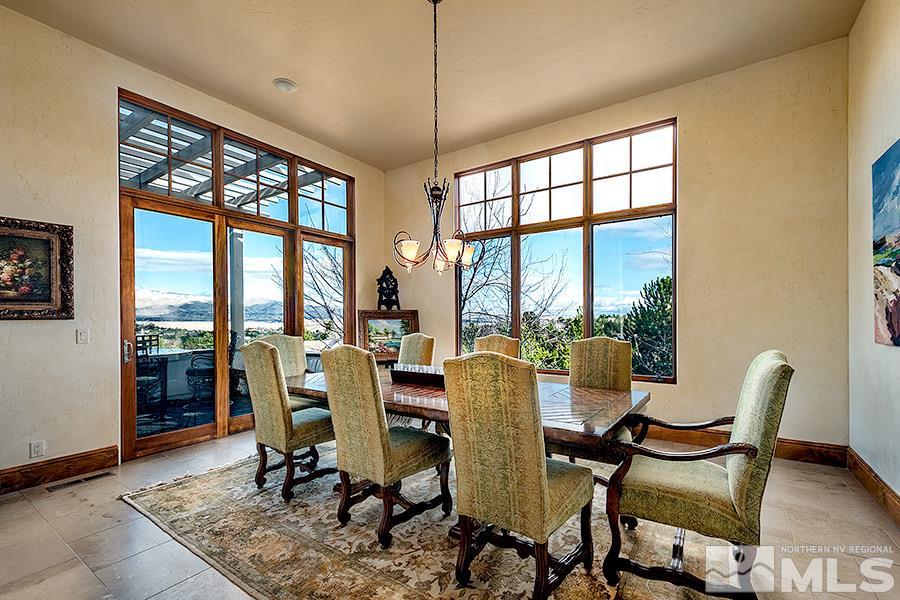 50 Lonepine Court Reno, NV 89519 - Photo 8 of 23 a view of a dining room with furniture window and outside view