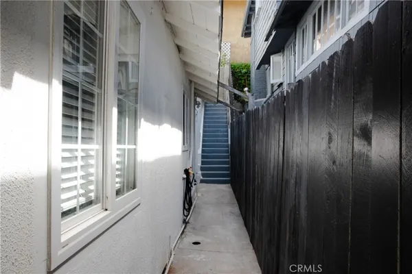 a view of a house with a door
