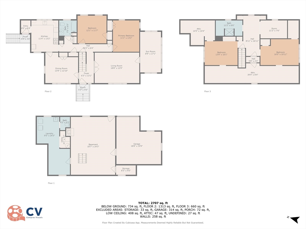 57 Olive Street Methuen, MA 01844 - Photo 38 of 38 a picture of a floor plan