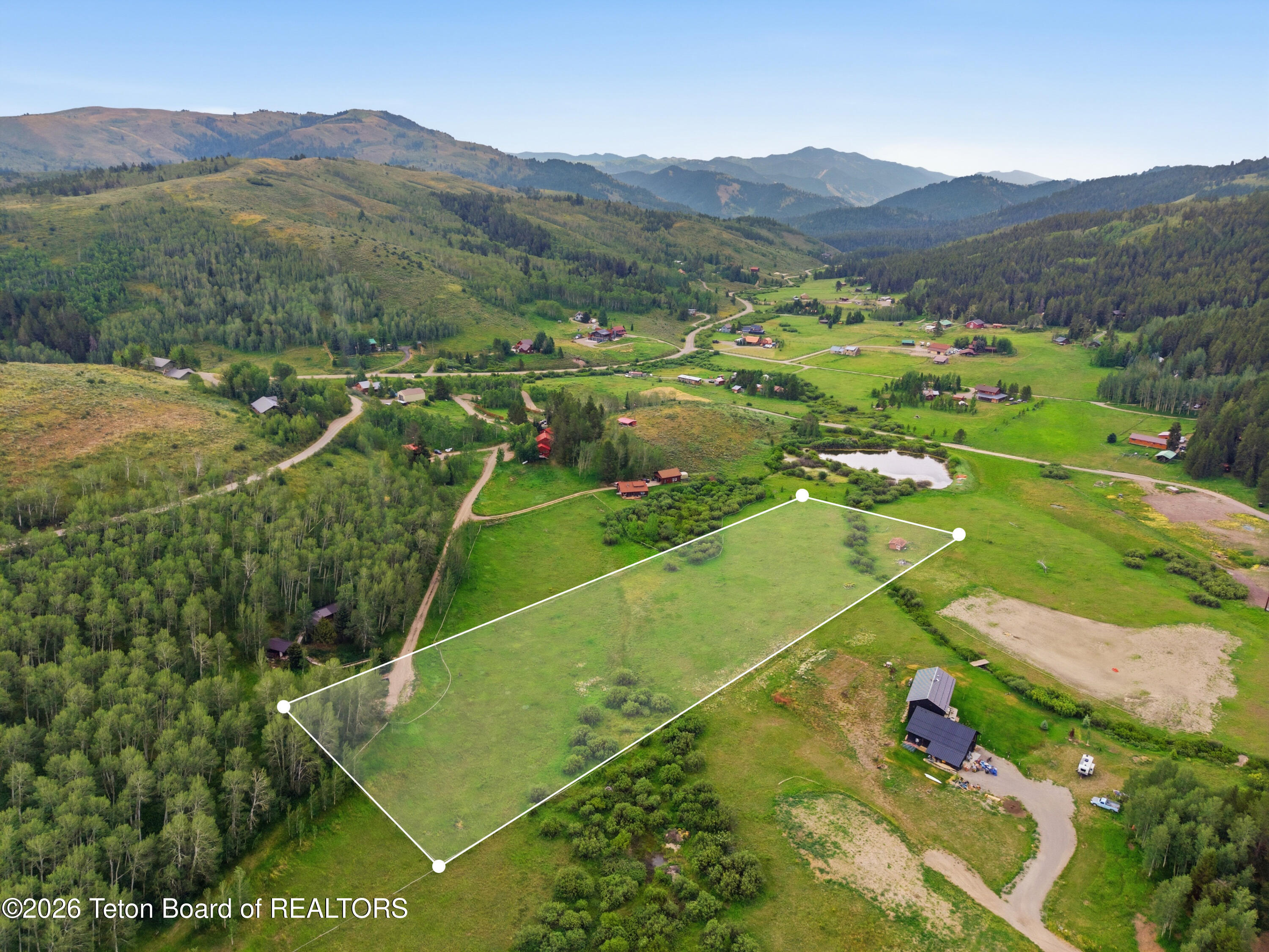 6 Drone View East Lines