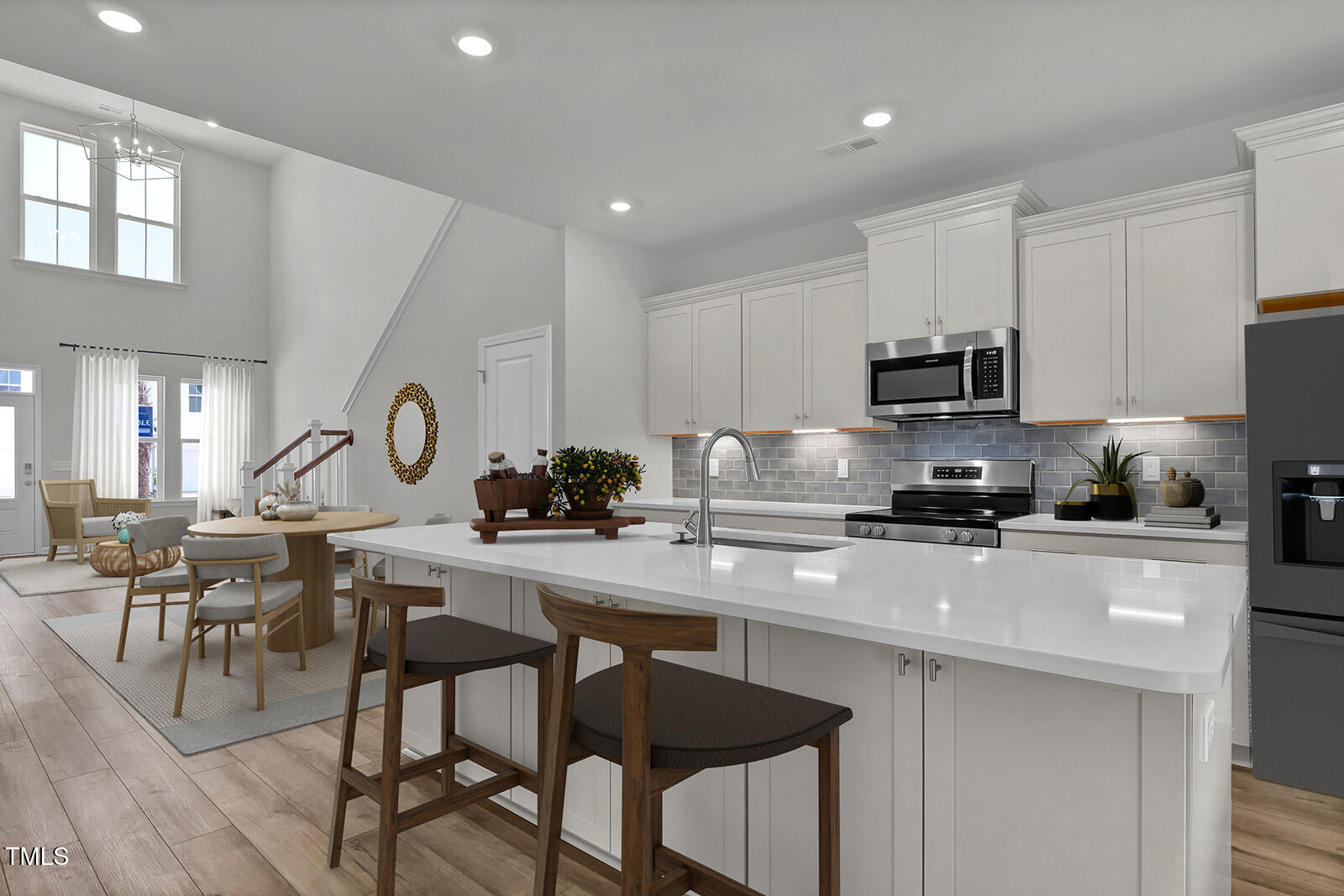 1116 Bell Heather Road, Unit 69 Durham, NC 27703 - Photo 5 of 24 Kitchen - Hyacinth - Virtual Staging