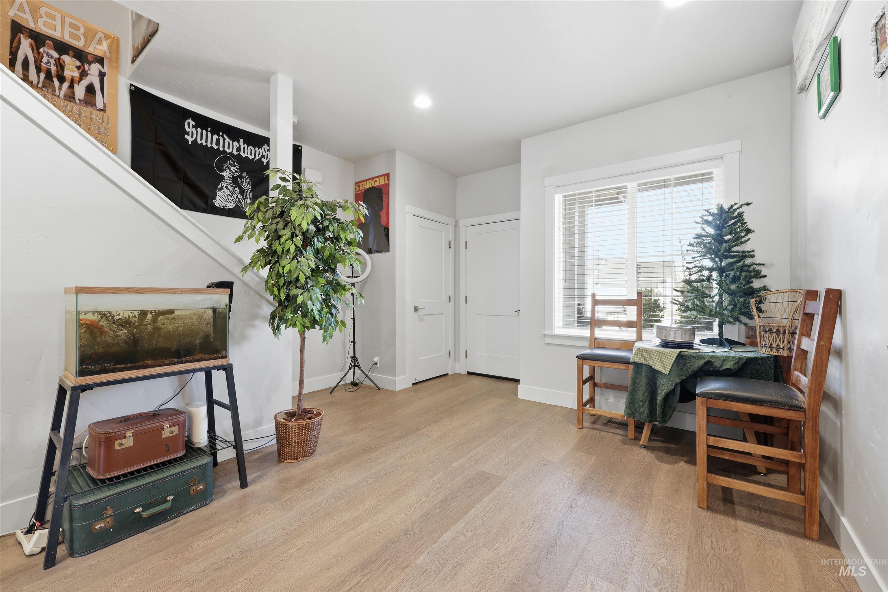 6341 South Ruddsdale Avenue Boise, ID 83709 - Photo 15 of 41 Office area with light wood finished floors and recessed lighting