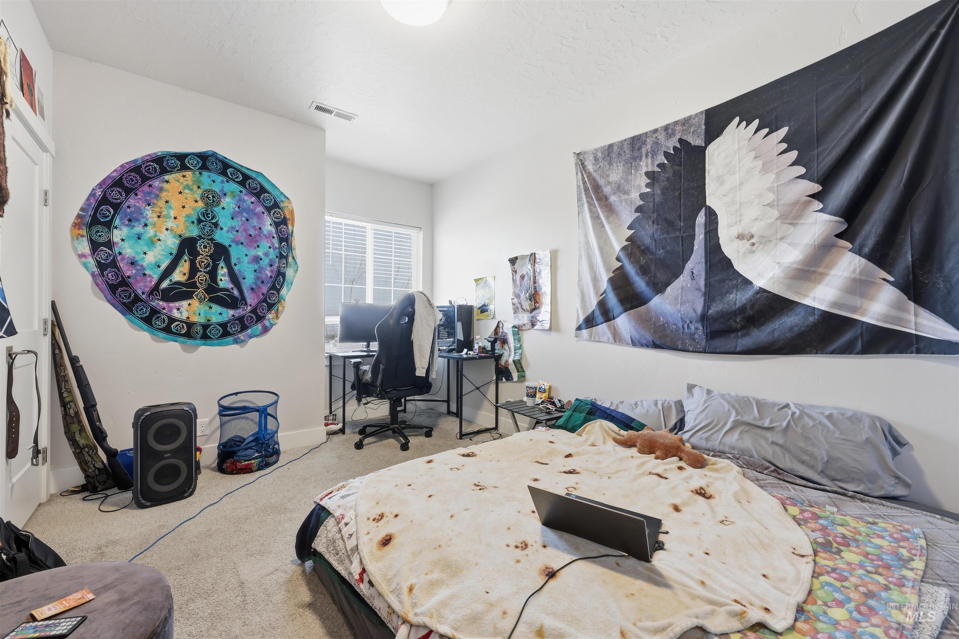 6341 South Ruddsdale Avenue Boise, ID 83709 - Photo 32 of 41 Bedroom with carpet flooring and a desk