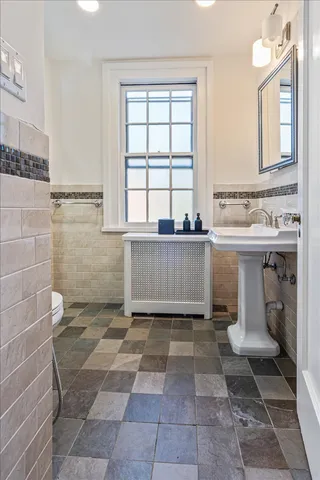 a bathroom with a sink and a bathtub