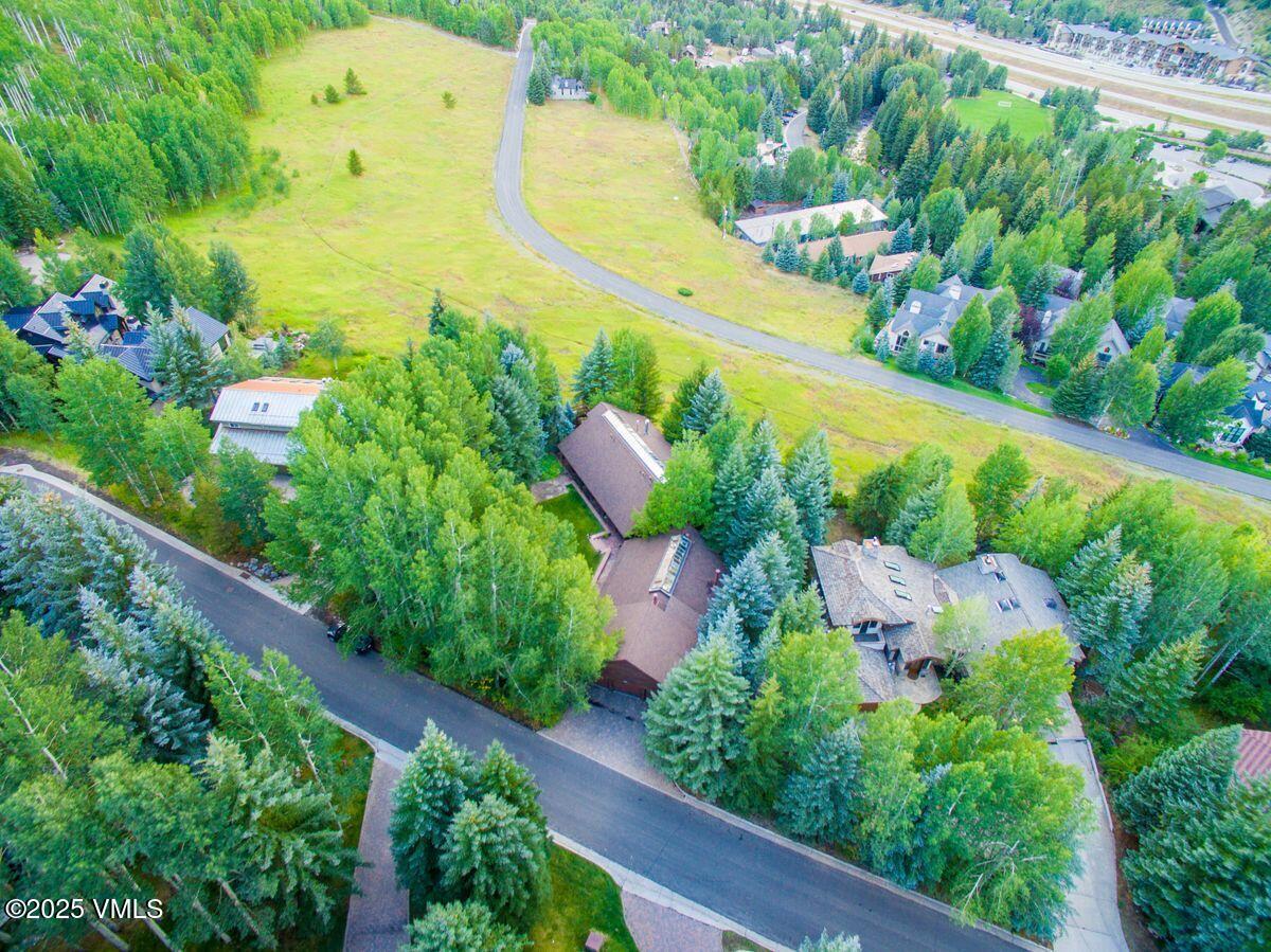 1461 Greenhill Court, Unit A AND B Vail, CO 81657 - Photo 31 of 44 an aerial view of a house