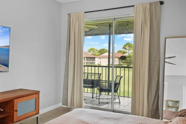 a view of an outdoor space and seating area