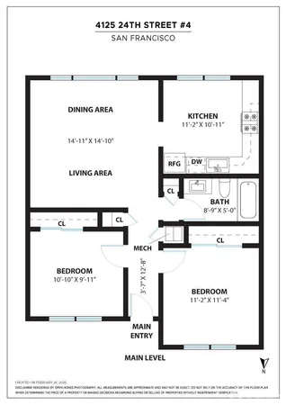 $1,099,000 | 4125 24th Street, Unit 4, San Francisco, CA 94114