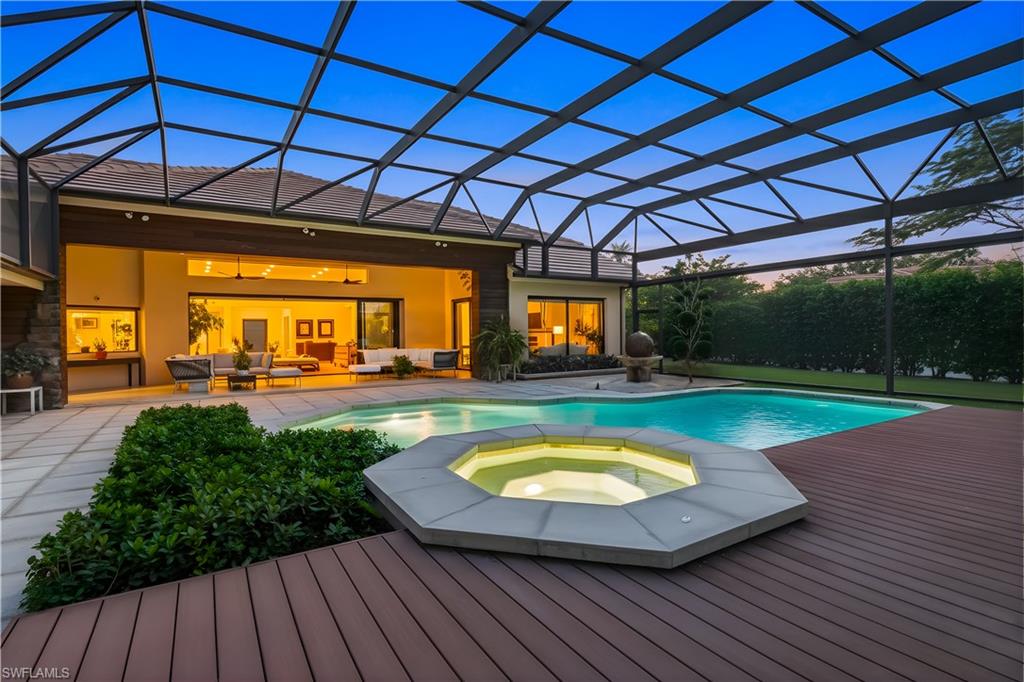 705 Shadow Lake Lane Naples, FL 34108 - Photo 5 of 47 a view of swimming pool with a patio