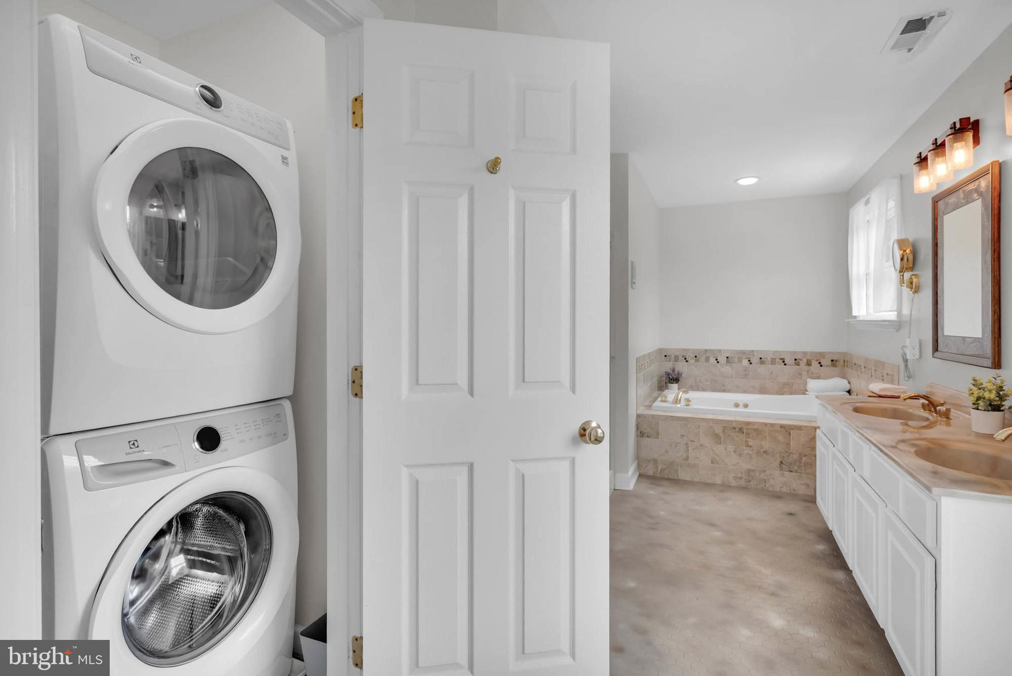 17025 Hardy Road Mount Airy, MD 21771 - Photo 28 of 61 Laundry Suite in Primary Bathroom