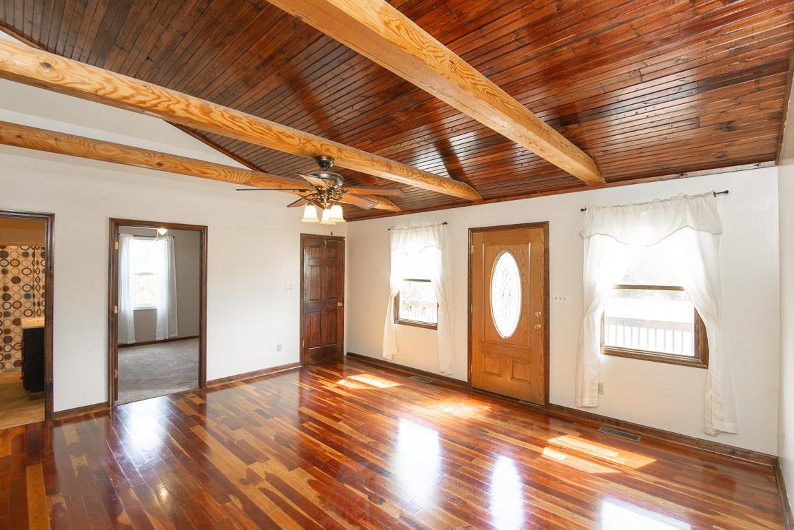101 Spring Creek Road Waverly, TN 37185 - Photo 8 of 30 Great Room Has a Breathtaking View Looking at the 5 Acres